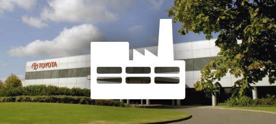 Welcome to Toyota Burnaston Plant. 
