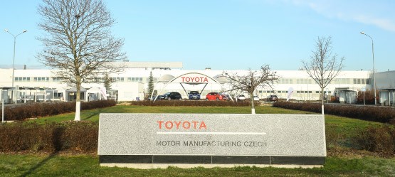 Toyota Motor Manufacturing Czech Republic s.r.o in Kolin.