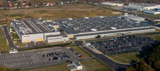 Toyota Motor Manufacturing Poland Sp.zo.o. in Jelcz-Laskowice.