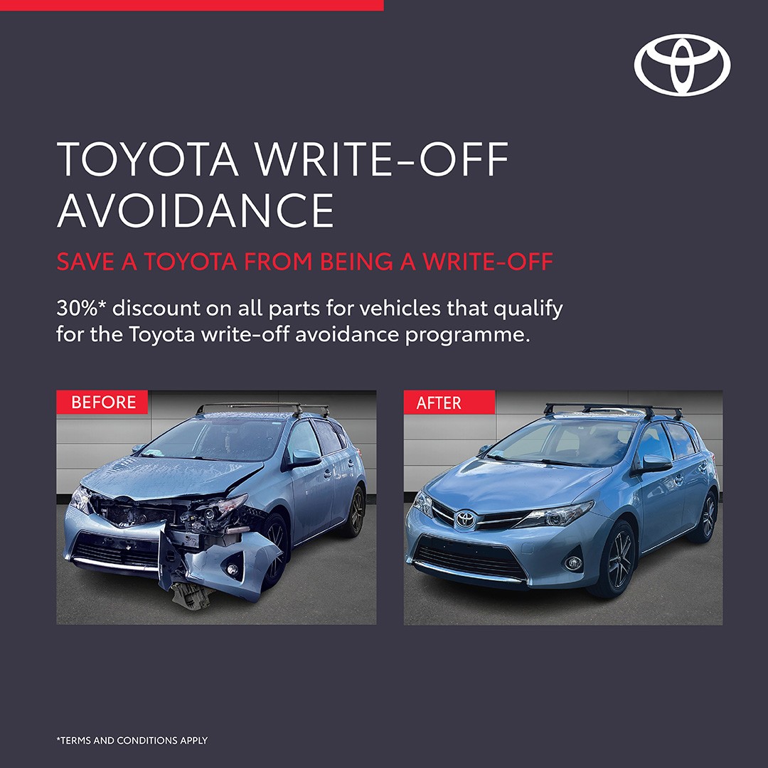 Toyota Write Off Avoidance 