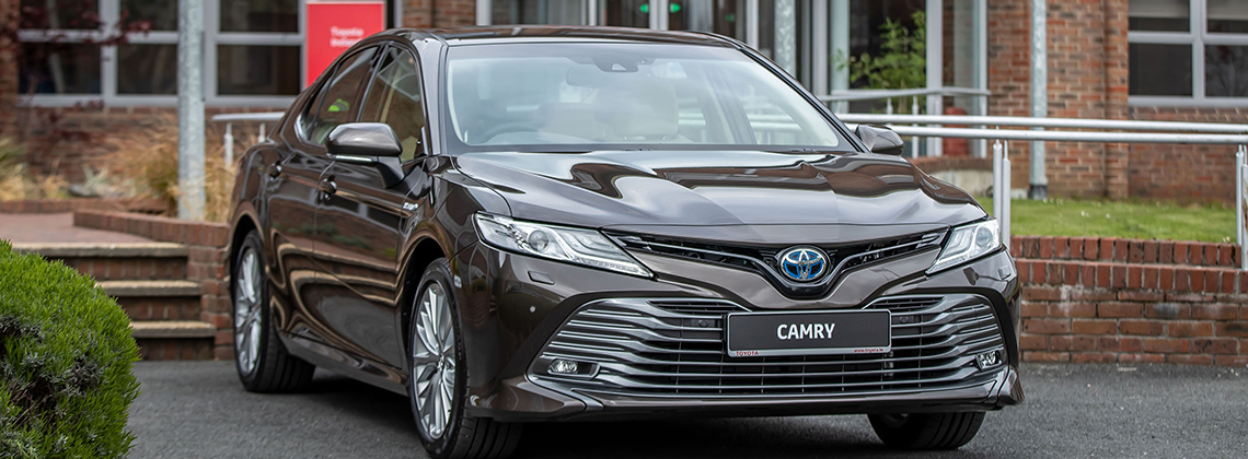 THE ICONIC TOYOTA CAMRY HAS FINALLY LANDED IN IRELAND