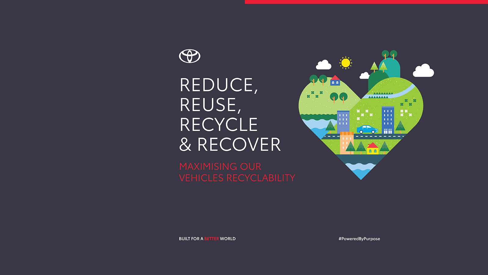 At Toyota we talk about how we build for a better world