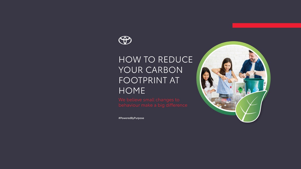 HOW TO REDUCE YOUR CARBON FOOTPRINT AT HOME