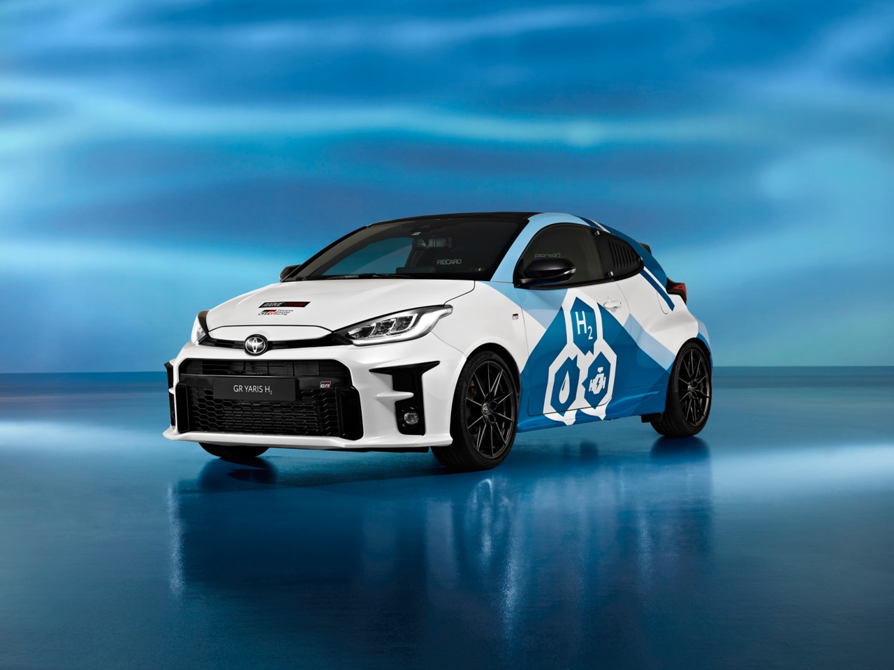Toyota showcases experimental hydrogen-powered GR Yaris