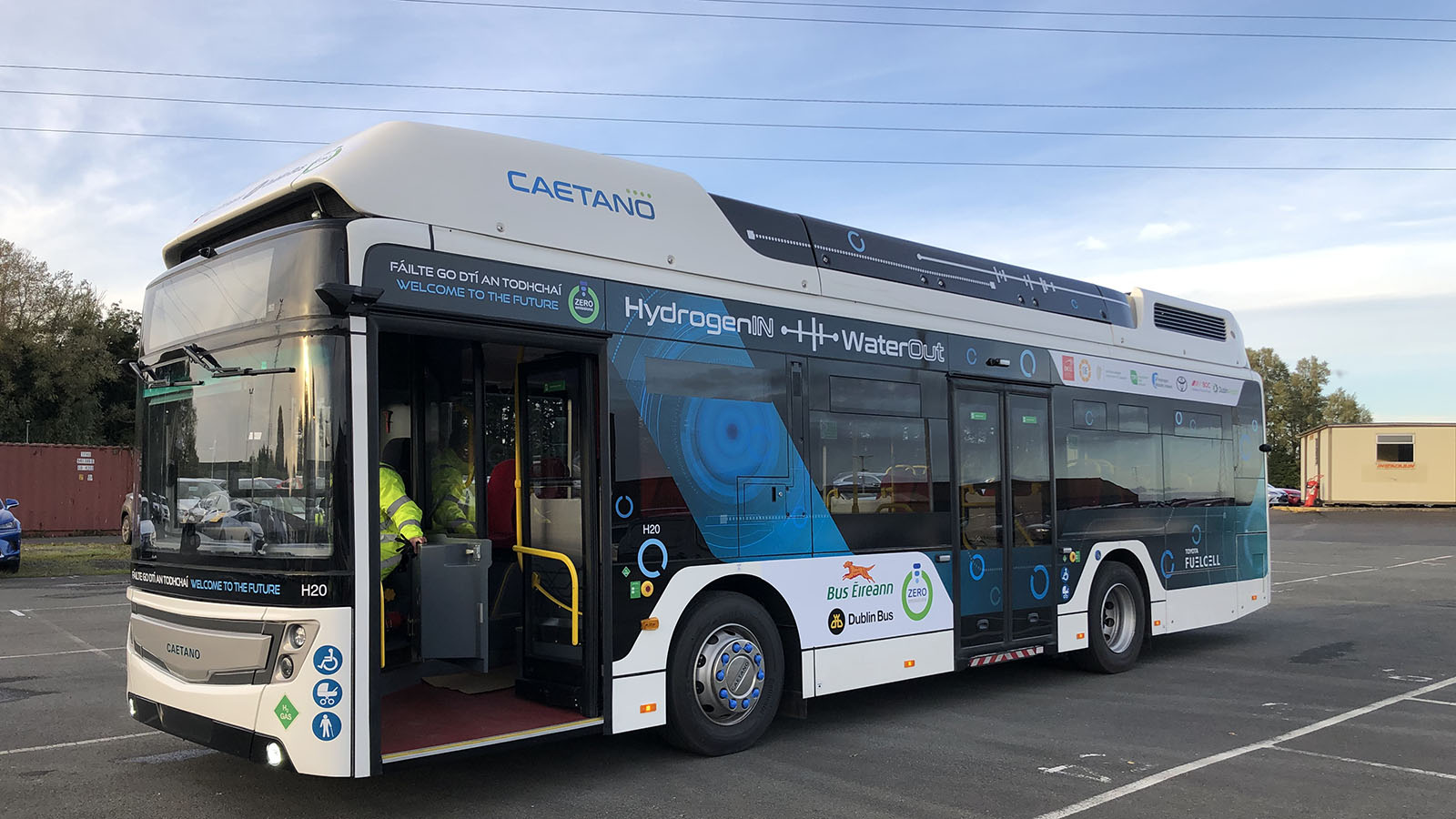 TOYOTA HYDROGEN FUEL CELL POWERED BUS