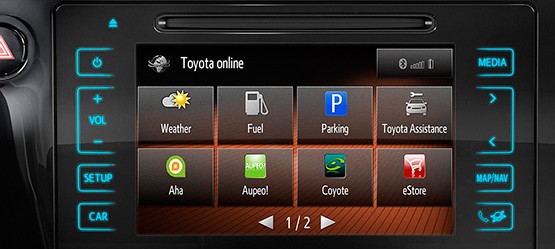 Toyota Touch® with Go+