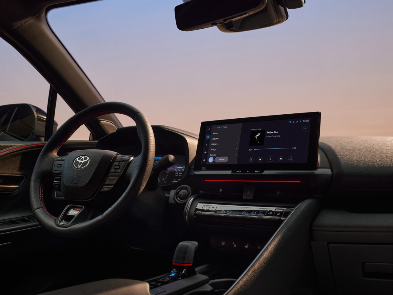 Toyota Corolla Hatchback front interior