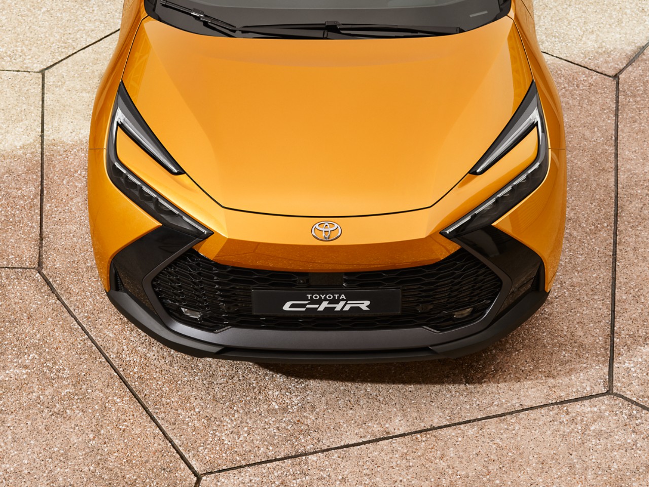 Toyota Corolla Hatchback parked in road